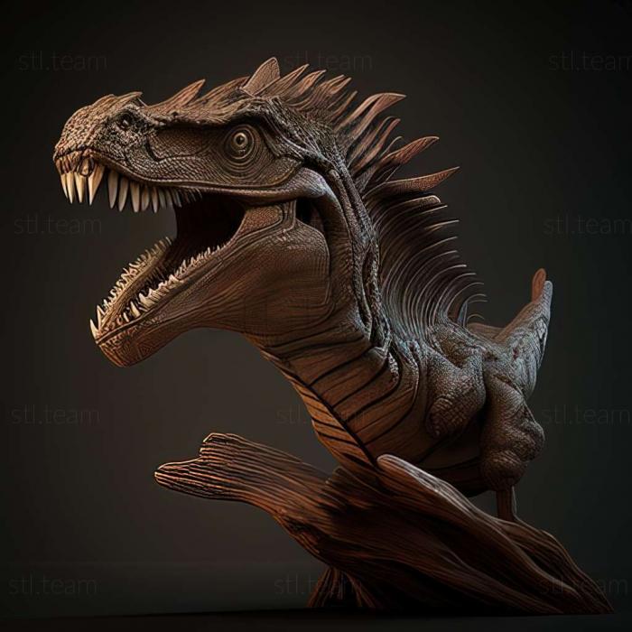 3D модель Дизалотозавр (STL)